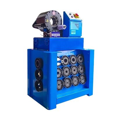 qualité  Building Material Stores Dies Rack 2" 2.5 4" 6" P32 Hydraulic Pipe Crimper Machine Pipe Crimping Machine usine
